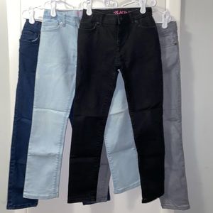 Girl’s Super Skinny Jeans Bundle (4-Pieces) - size 8